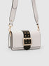 Adrianne Metal Buckle Crossbody Bag